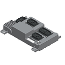 CONTROL-LECM - E6 LEAN - 3-STACK - MAIN; AUX, 2MF, 2VF, 16KNK; EID