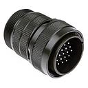 CONNECTOR-24 SOCKET, STRAIGHT PLUG, 24-28 SHELL CONFIG (EDS)